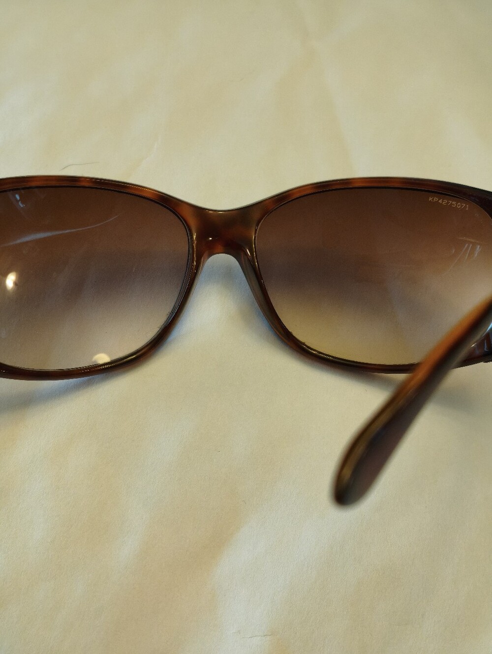 AUTHENTICATED ๐ค Prada Tortoiseshell Oversized Sunglasses + Case & COA - Picture 11 of 16